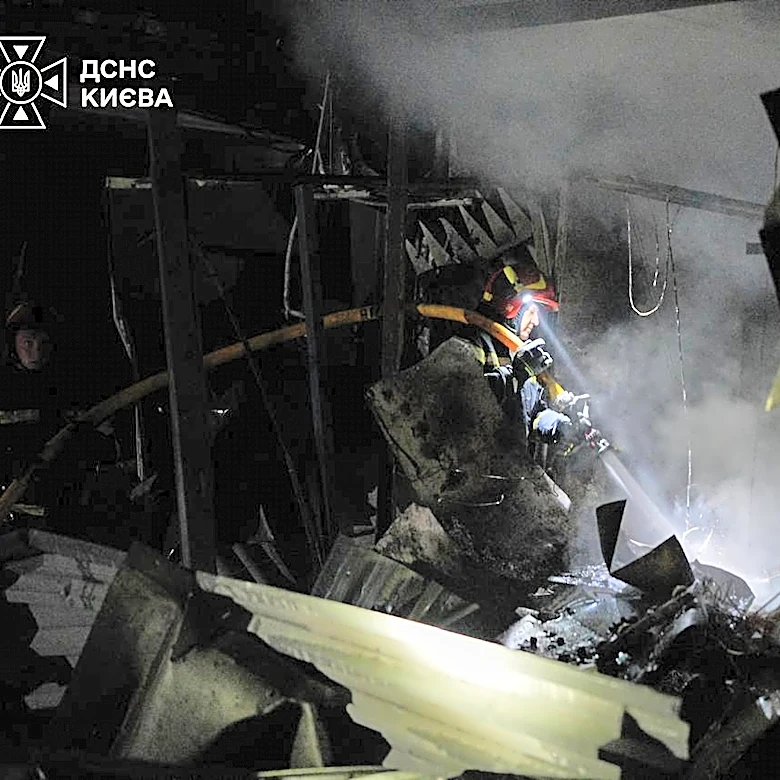 Russian barrage of drones and missiles on Ukraine's capital region kills at least 11