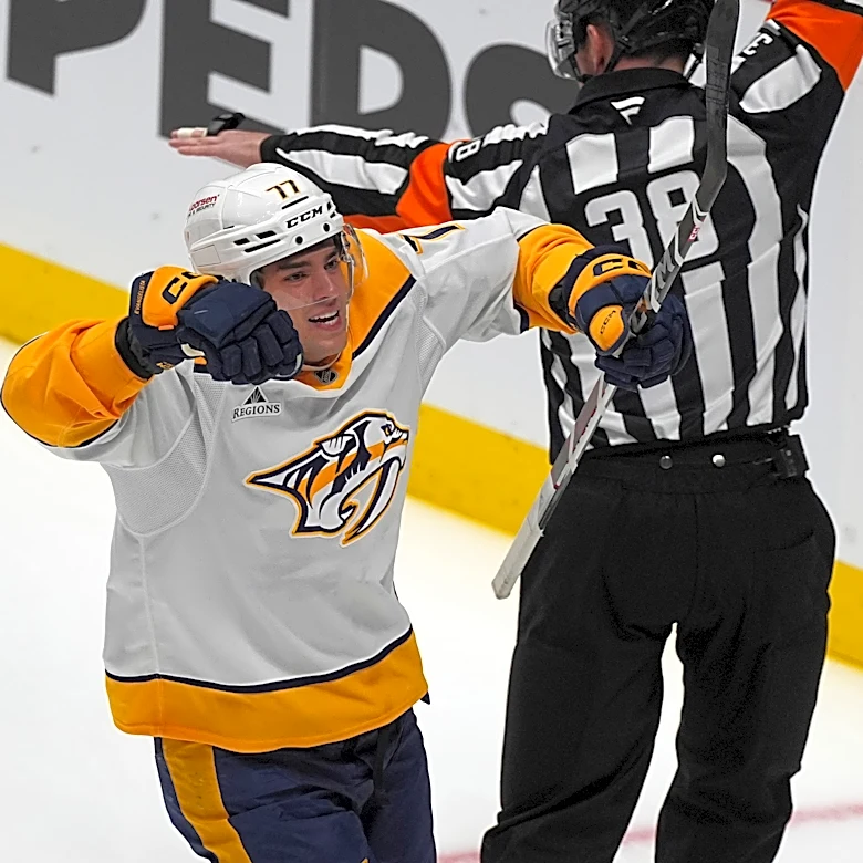 Devils acquire Luke Evangelista from the Predators for 2 high draft picks