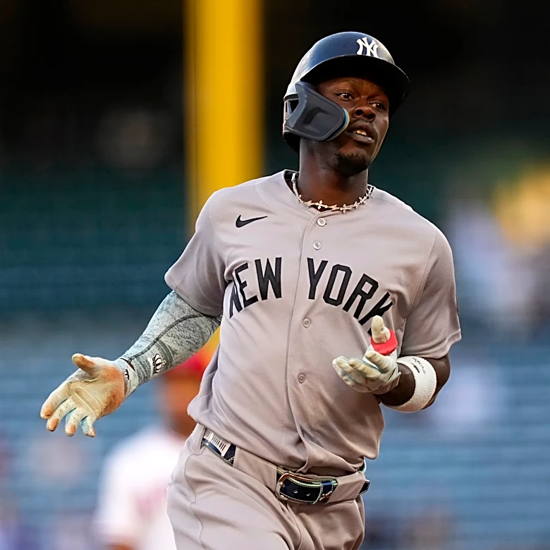 Spencer Jones and Jazz Chisholm Jr. back Gerrit Cole in Yankees' 7-3 win over Angels