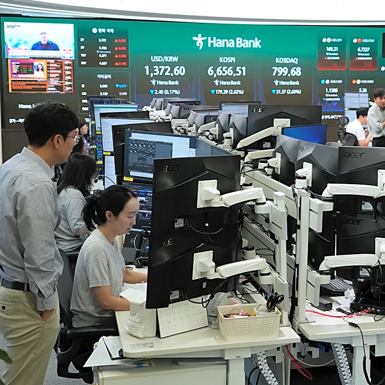 Asian shares decline after stocks slip on Wall Street, while global bond sell-off intensifies