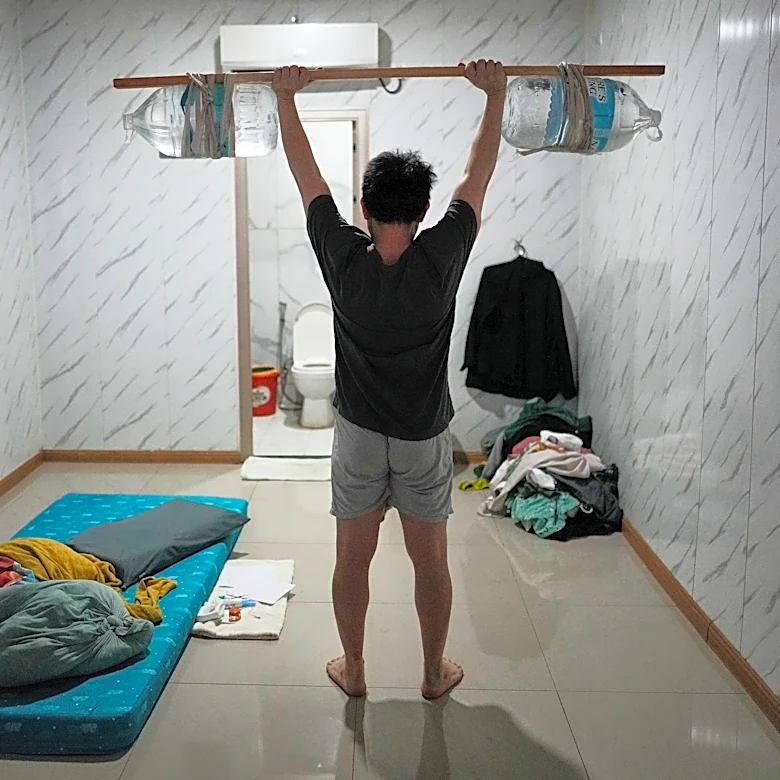 PHOTO ESSAY: Inside a detention center where scam workers wait for their return home