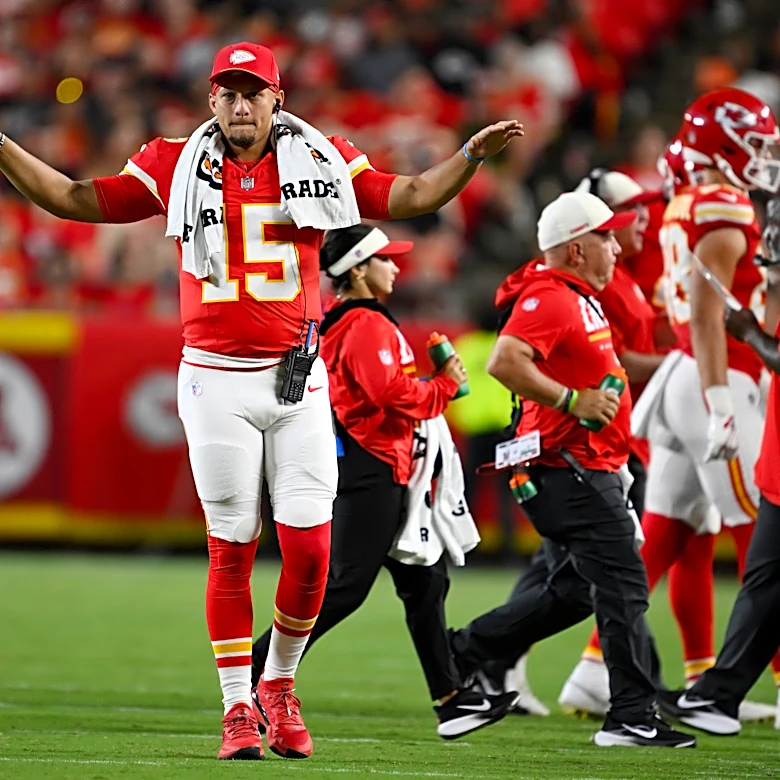 Chiefs QB Patrick Mahomes appears on track to start Week 1 against the Denver Broncos