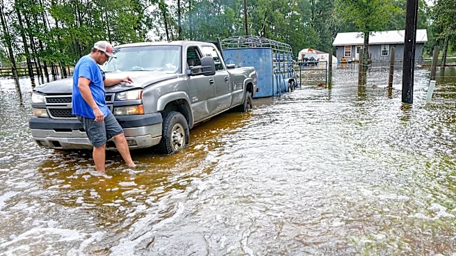 Former Tropical Storm Edouard lingers over Texas, flooding homes and roadways