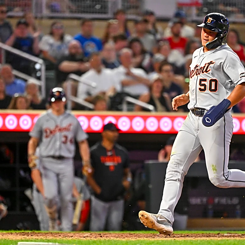 Torkelson homers to start 5-run 12th, Tigers top Twins 11-6
