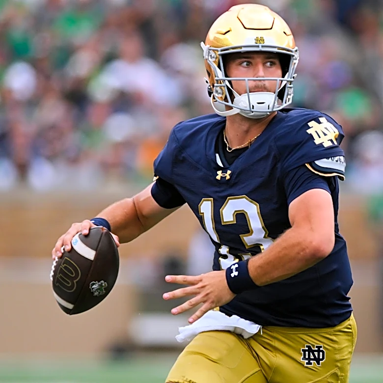 No. 4 Notre Dame seeking faster start to season as it opens against Wisconsin at Lambeau Field
