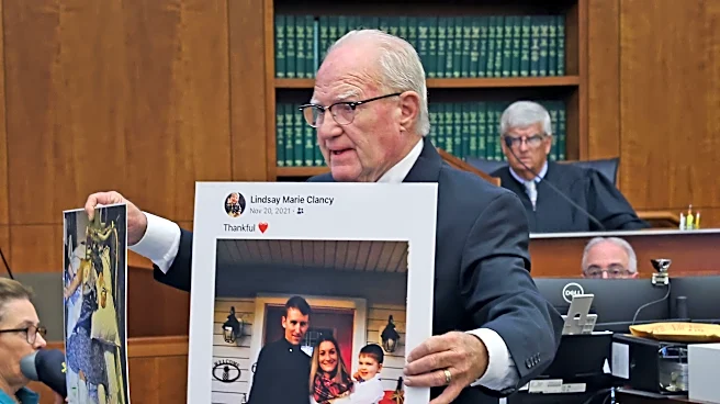 The Latest: Deadlocked jury in Lindsay Clancy trial deliberates for a sixth day