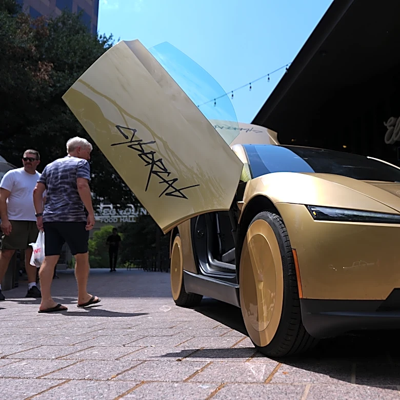 Musk launches steering-wheel-free taxi service in bet riders lose 'no control' fears and hop inside