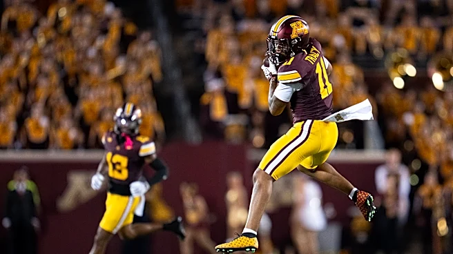 Javon Tracy sets the Minnesota program record with two punt return touchdowns against E. Illinois
