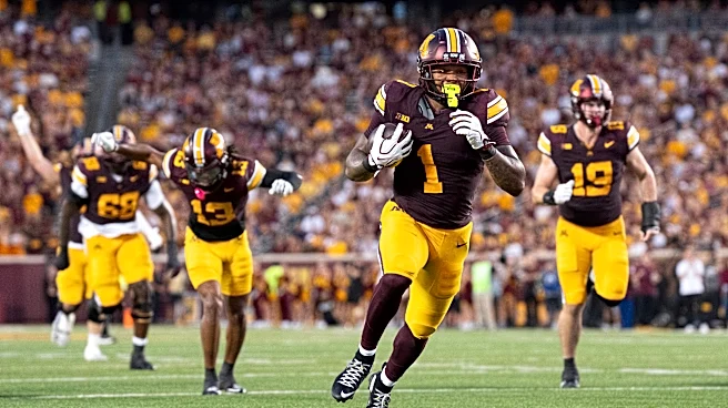 Minnesota breezes by Eastern Illinois 59-7 in the opener behind Javon Tracy's two punt return TDs