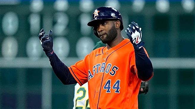 Yordan Alvarez is driving toward a Triple Crown, but he's happiest driving his family's RV