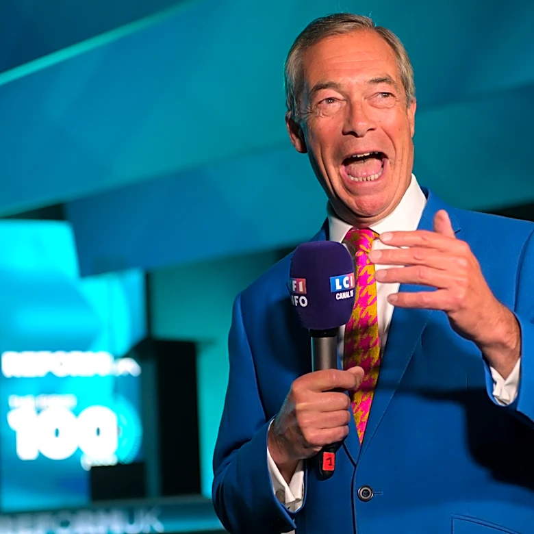 Nigel Farage's party suspends top officials after undercover sting makes foreign funding claims