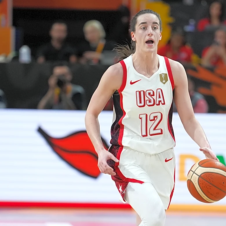 Caitlin Clark helps US beat China and 7-foot-3 Zhang Ziyu 94-61 in women's World Cup opener