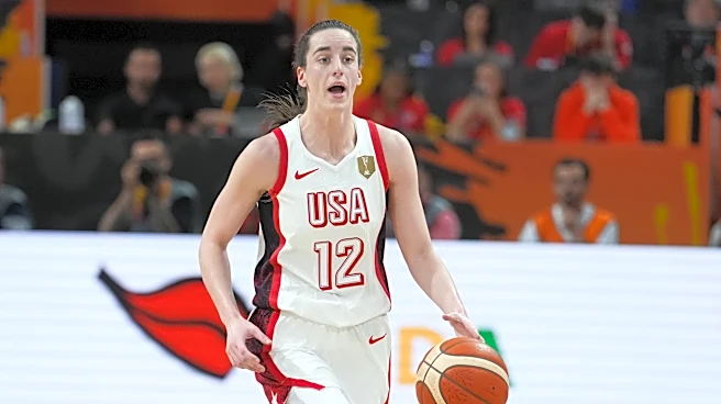 Caitlin Clark helps US beat China and 7-foot-3 Zhang Ziyu 94-61 in women's World Cup opener