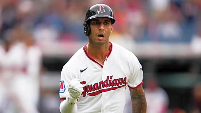 Brayan Rocchio's walk-off homer gives Guardians a 7-6 comeback win over Tigers
