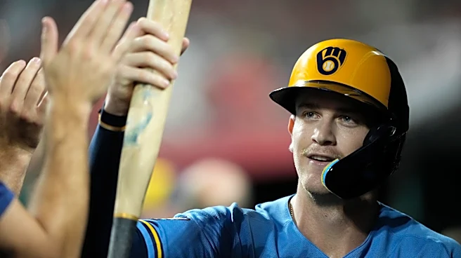 Pratt drives in 4 runs in the Brewers' 10-7 win over the Reds