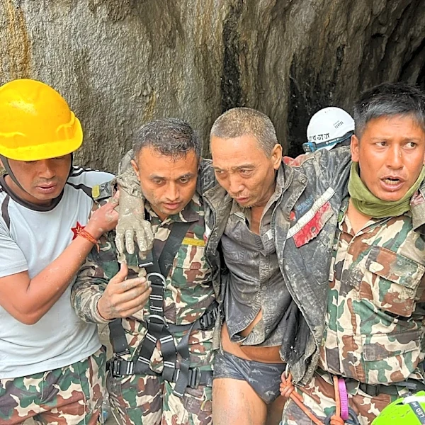 Rescuers in Nepal pull 2 people alive from the debris 10 days after devastating floods