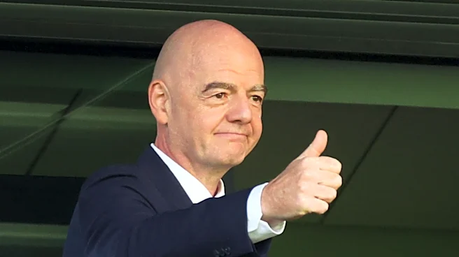 FIFA President Gianni Infantino declines to address his future while at U20 Women's World Cup