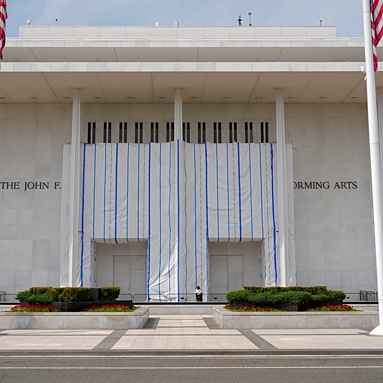 Kennedy Center renews call for Trump-backed shutdown after part of a ceiling collapses
