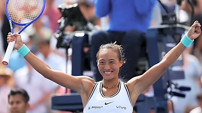 Zheng Qinwen stuns Madison Keys with a spectacular rally at the US Open and Anisimova also loses