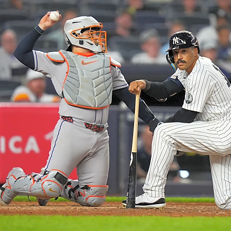 Yankees place outfielder Trent Grisham on injured list. Aaron Judge takes batting practice again