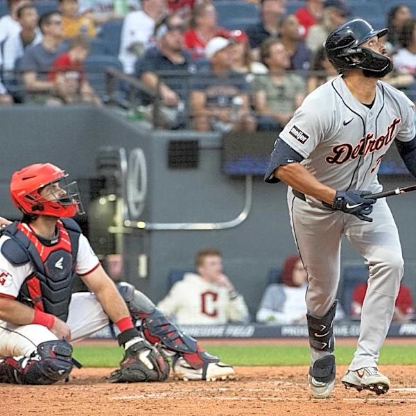 Riley Greene homers twice, drives in 4 runs in the Tigers' 6-0 win over the Guardians