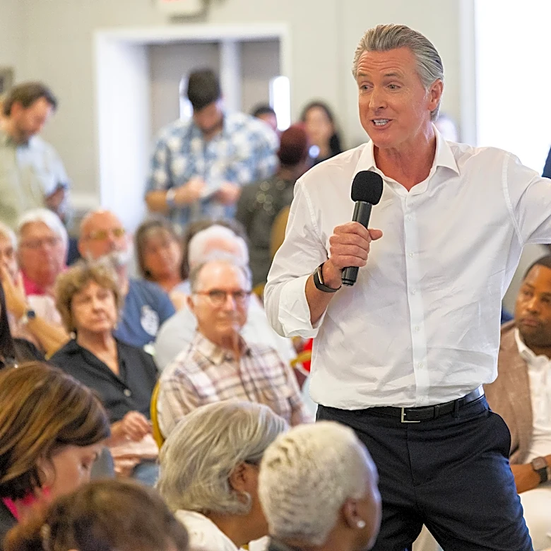 California made Gavin Newsom famous. Will it drag down his 2028 presidential ambitions?