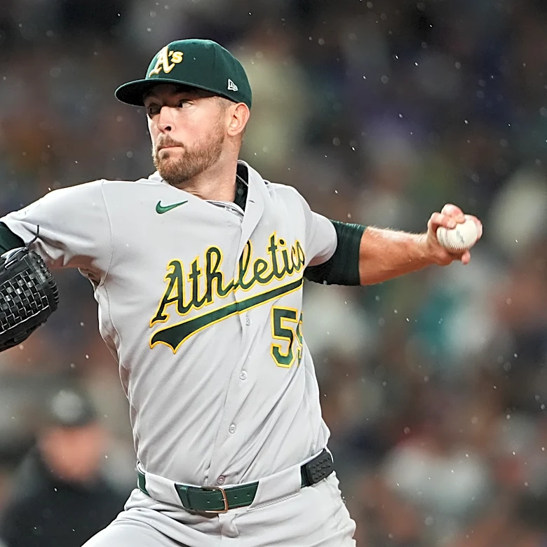 Springs throws 7 shutout innings, Muncy homers as A's beat Mariners 6-2