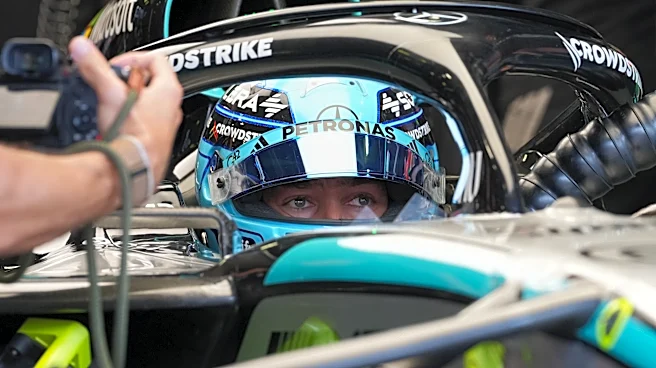 Russell aims to trim Antonelli's F1 lead at Italian GP, Ferrari's Leclerc crashes out