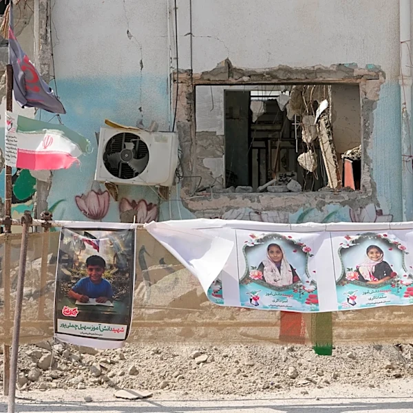 The Iranian school struck in the war's earliest attacks is now a memorial for children