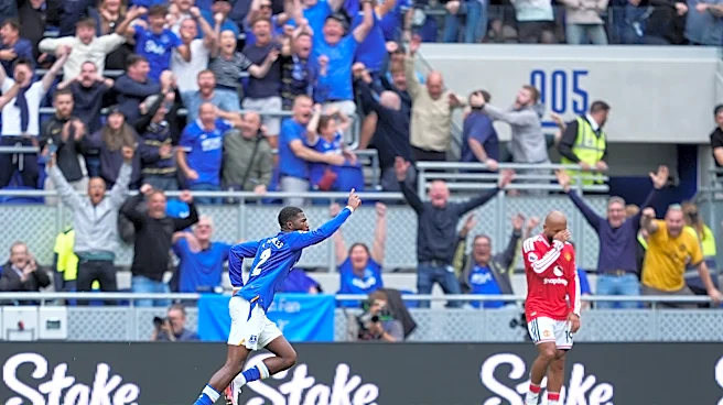 Man United stunned in added time to draw 2-2 at Everton in the Premier League