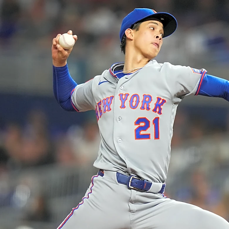 Mets to call up RHP Jonah Tong to start Monday and keep him in rotation for remainder of season