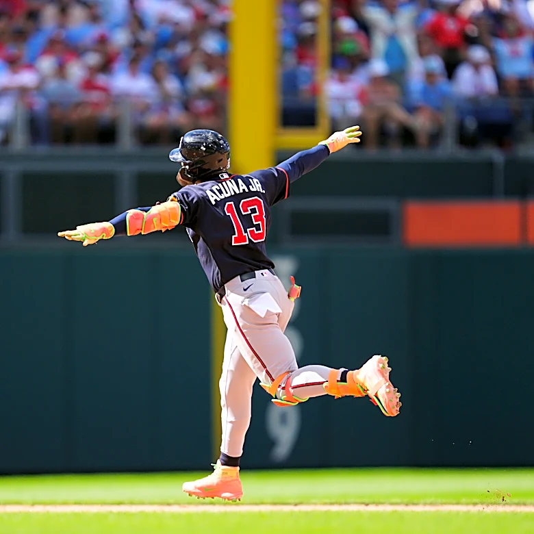 Acuña, Riley power Braves past Phillies 5-4 as Atlanta moves 5 games up over Philly in NL East