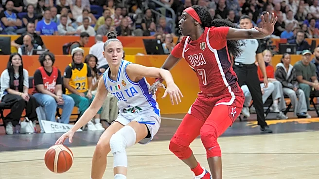 Jackie Young leads a gritty US escape in a tight 55-52 women's World Cup win over Italy