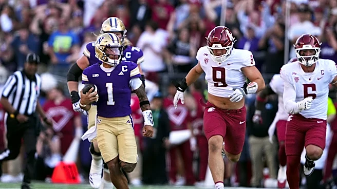Washington offense overcomes early struggles in Apple Cup win
