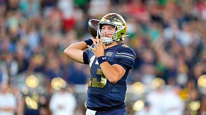 No. 4 Notre Dame overcomes sluggish start to beat Wisconsin 41-13 at Lambeau Field