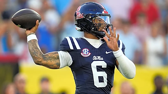 Wild 2nd half ends with Carneiro’s 48-yard winner for No. 9 Ole Miss over No. 24 Louisville