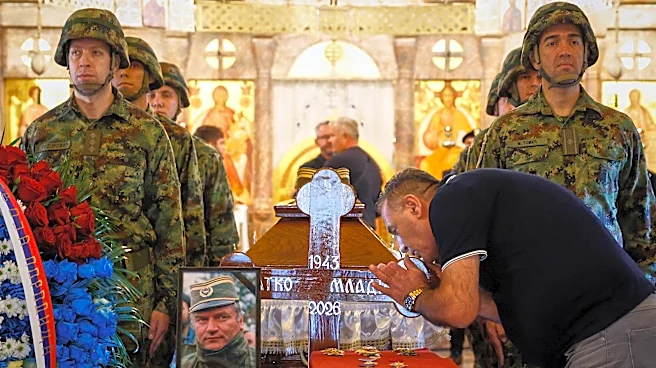 War criminal Mladic is buried as a hero in Serbia despite EU warnings
