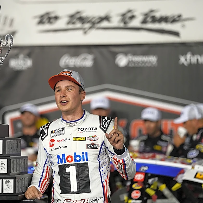 Chase Lookahead: JGR shows power with Bell winning Southern 500 in postseason's opening Chase race