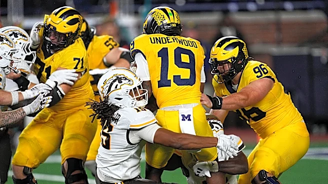 Michigan coach Kyle Whittingham says Bryce Underwood has to improve to keep his job as QB 1