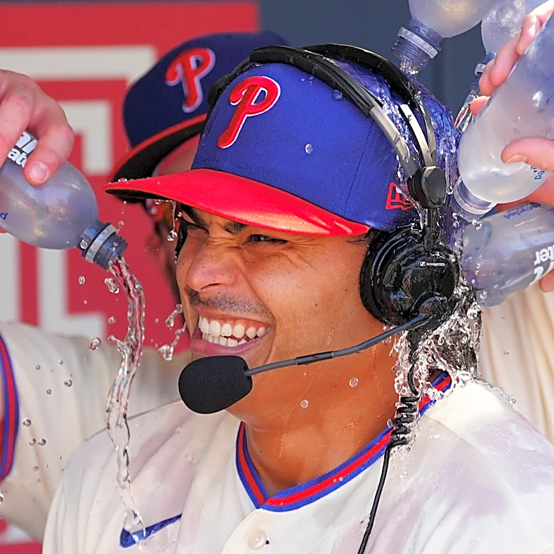 Luzardo strikes out 12 in 1st career shutout; Schwarber homers in Phillies' 1-0 win over Braves