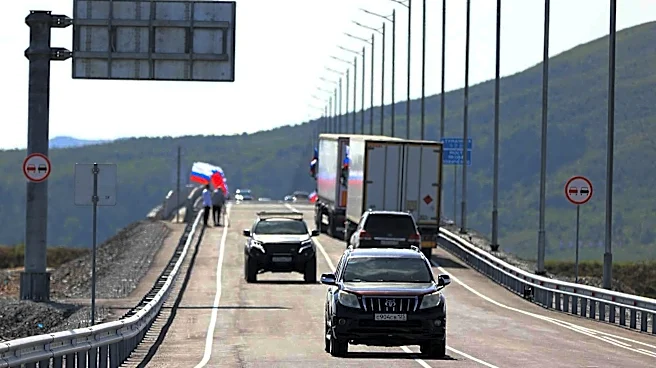 Russia and North Korea open the first road across their shared border