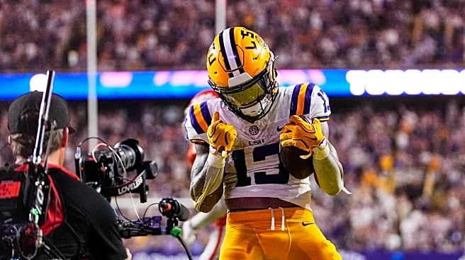 LSU cracks top 10, Oregon slips and Wolverines fall out of AP Top 25 after second-chance Hail Mary