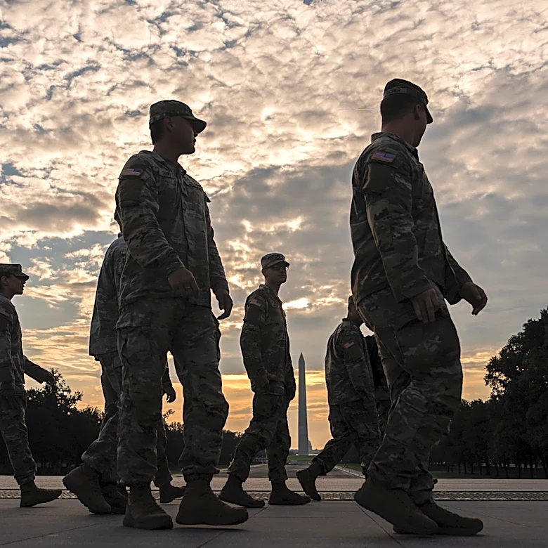 National Guard crime task force member arrested in DC, accused of drawing gun on fellow Guard member