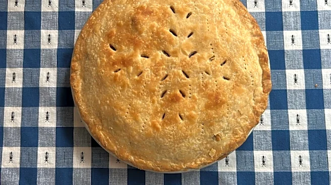 The apple pie (inspired by mom, of course) became the symbolic food of a nation