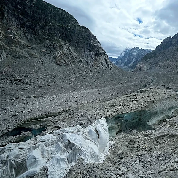 Nepal's flood disaster and the impact of climate change loom large in the icy shadow of Mont Blanc