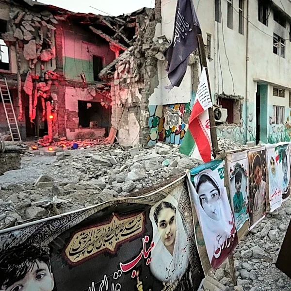 Families grieve in the ruins of an Iranian school where a US strike killed dozens of children