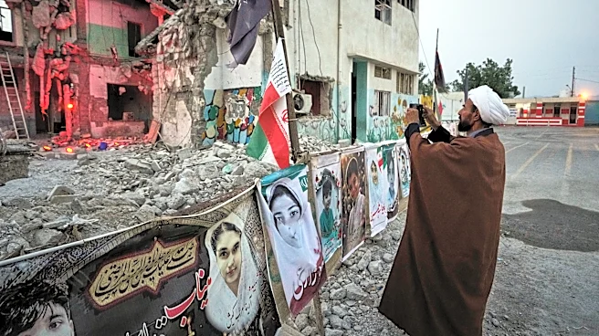 Families grieve in the ruins of an Iranian school where a US strike killed dozens of children