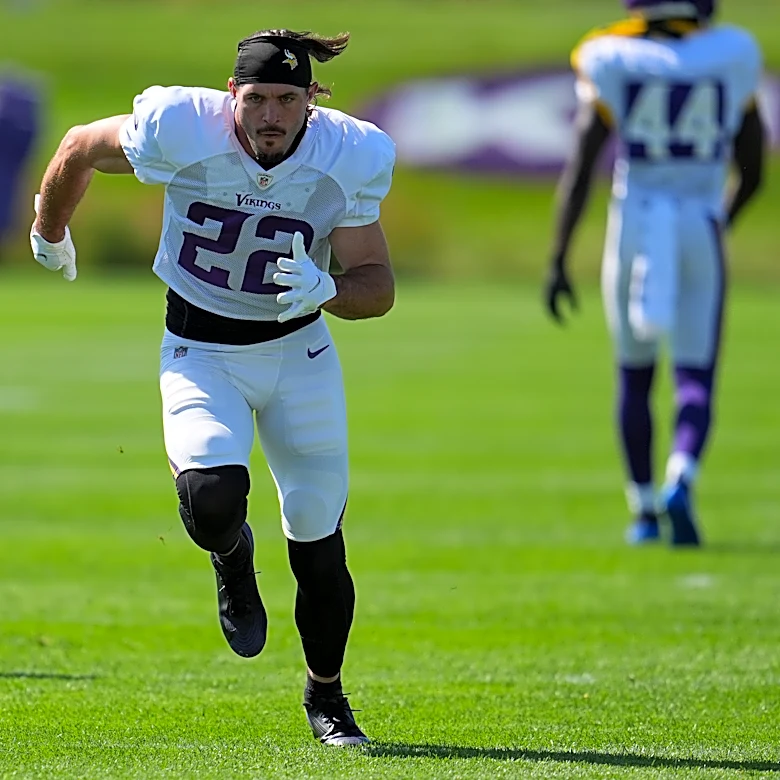 Harrison Smith rejoins the Vikings like he never left, listed as a starting safety for the opener