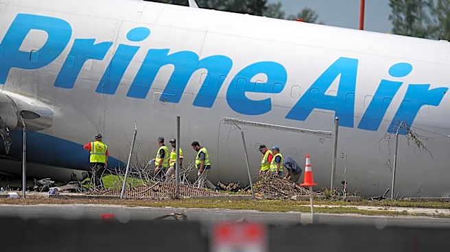 A pilot of the Amazon cargo plane that careened off Miami runway warned it was coming in too fast