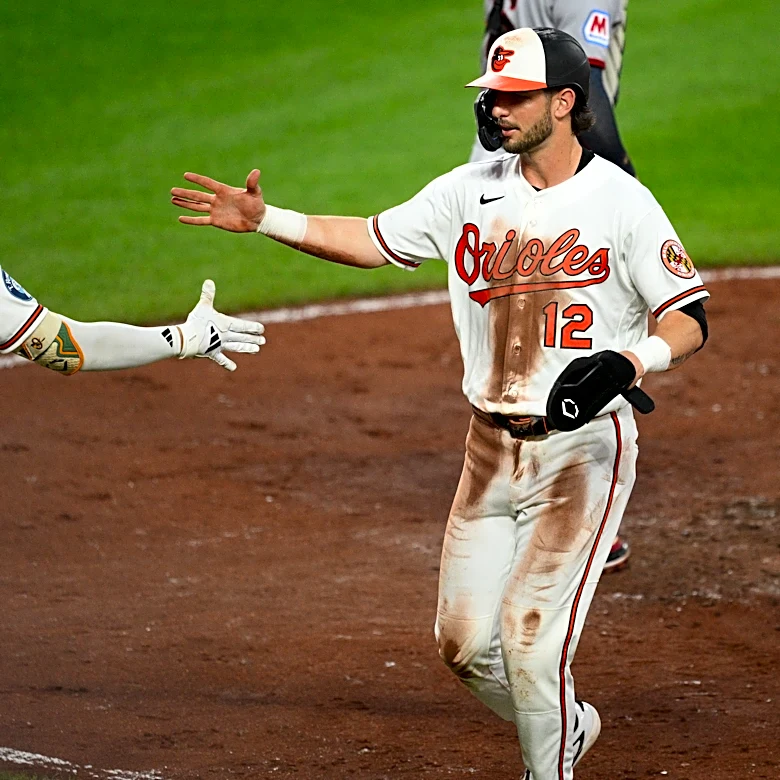 Beavers gets 2 hits, 3 RBIs in 8-run inning that lifts Orioles past Guardians 9-5